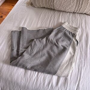 Free people wide leg sweatpants